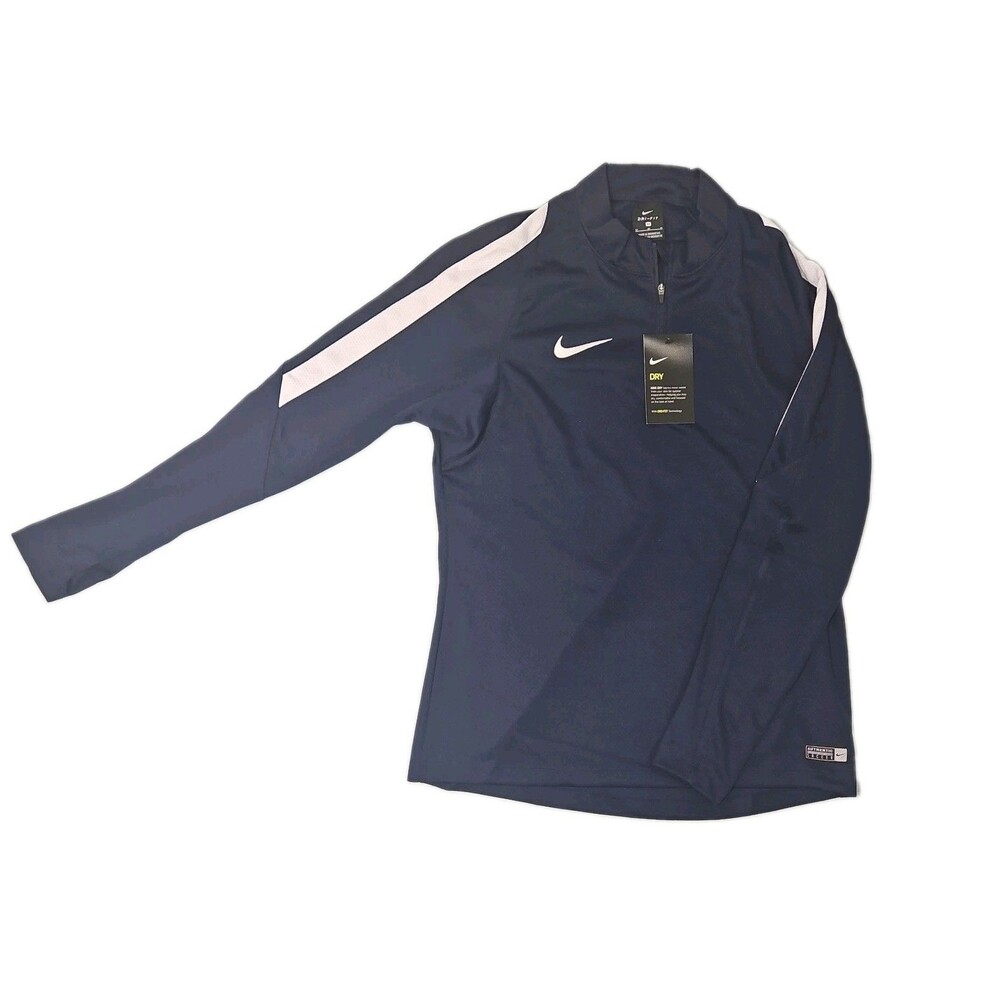 Nike Women's Squad 16 Dri-FIT 3/4 Zip Soccer Training Pullover Jacket - Size M